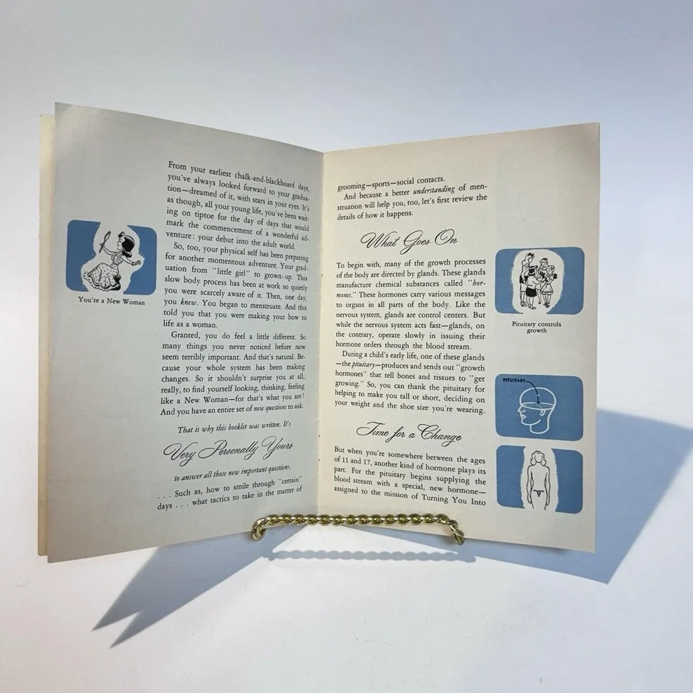 Kimberly Clark Corp 1946 1956 Vintage Paper Ephemera Pamphlets for Young Women